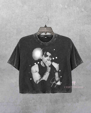 Joe Jonas Tour 2000s Pop Music Fan Crop Shirt