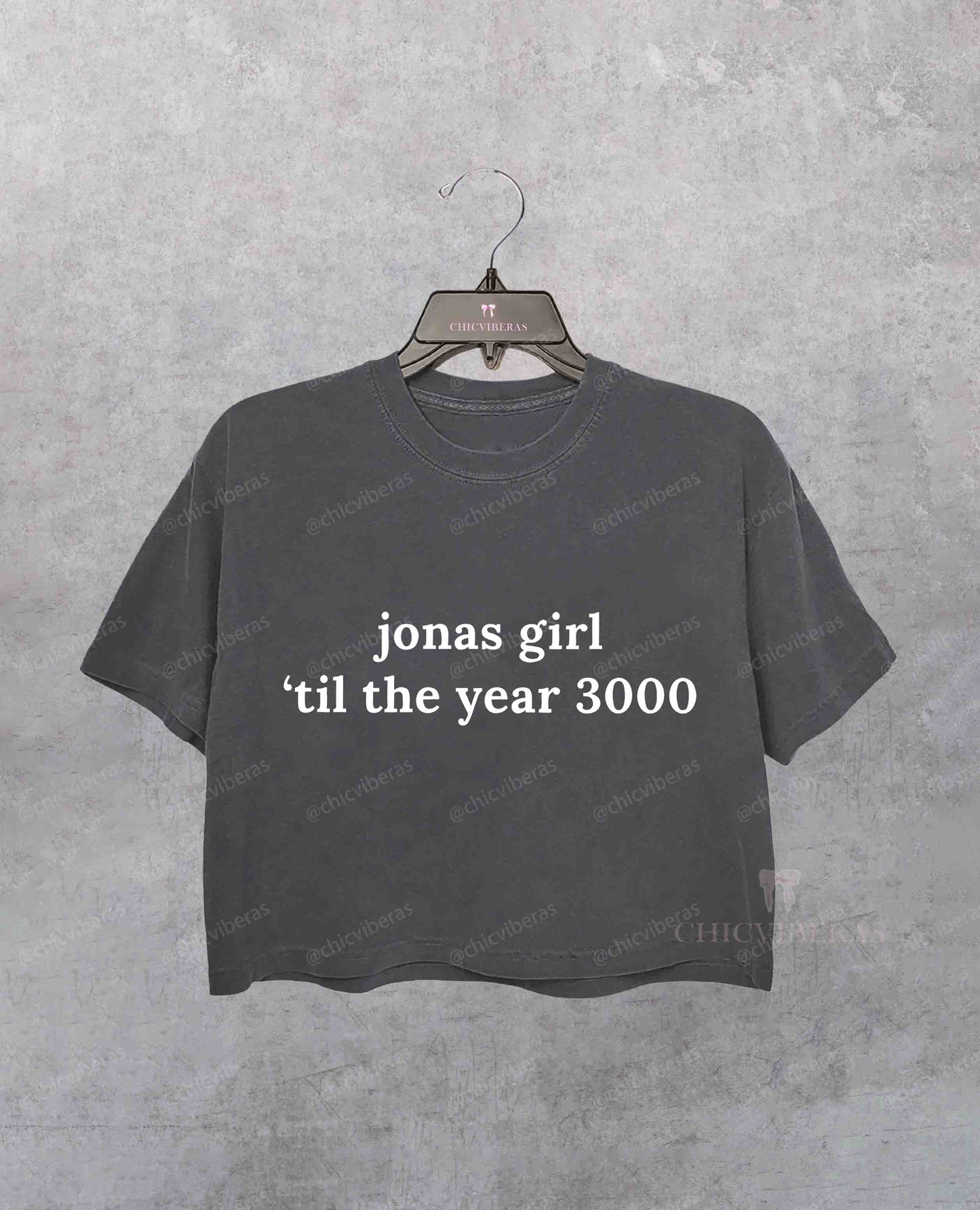 Jonas Girl Til Year 3000 Crop Shirt