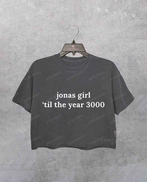 Jonas Girl Til Year 3000 Crop Shirt