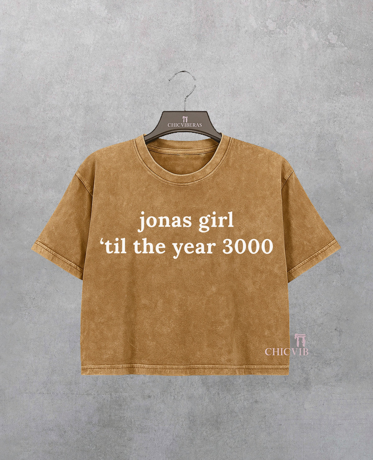Jonas Girl Til Year 3000 Crop Shirt