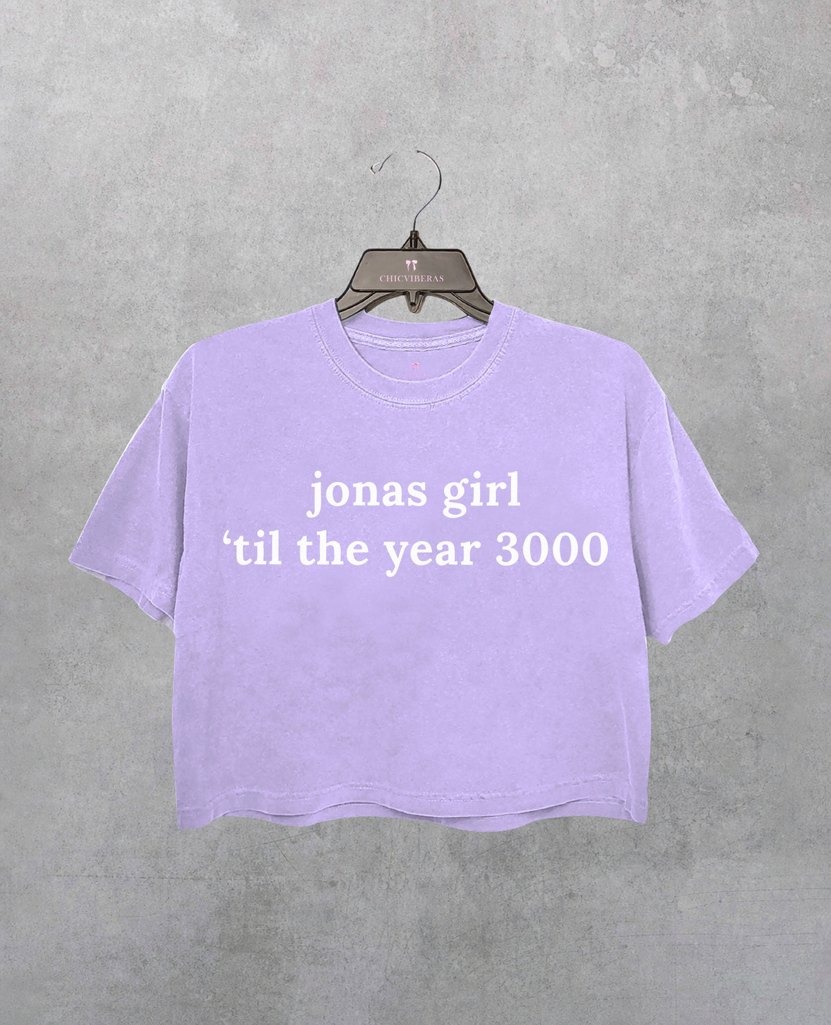 Jonas Girl Til Year 3000 Crop Shirt