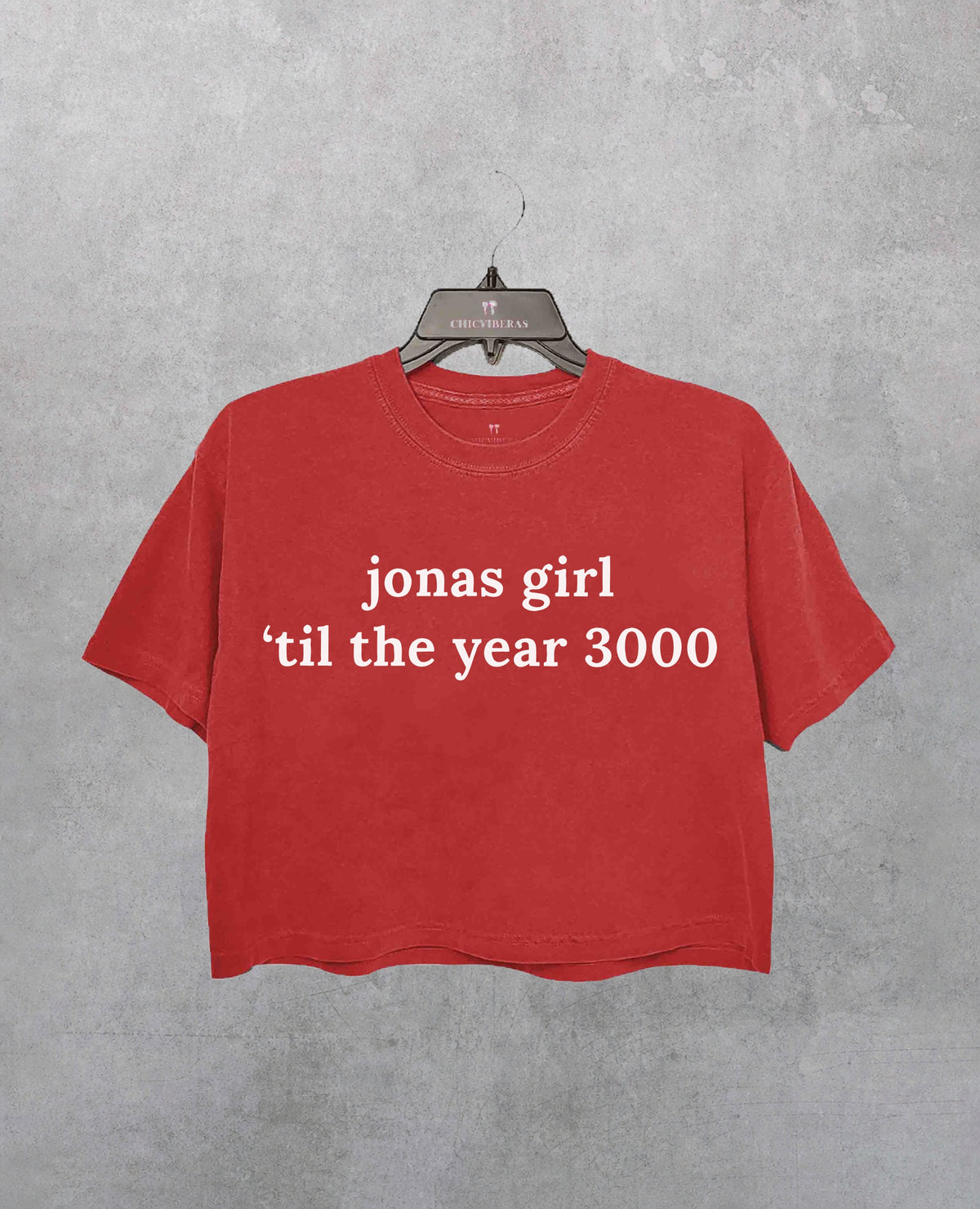 Jonas Girl Til Year 3000 Crop Shirt