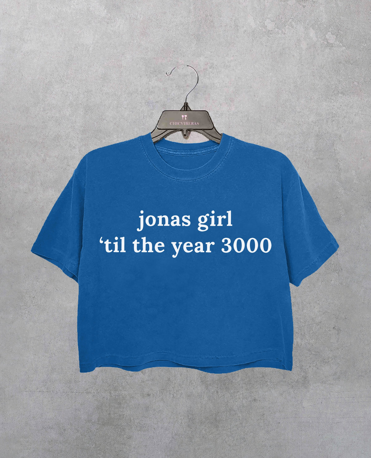 Jonas Girl Til Year 3000 Crop Shirt