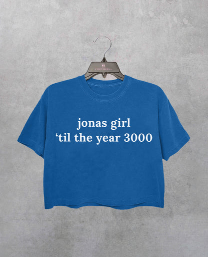 Jonas Girl Til Year 3000 Crop Shirt