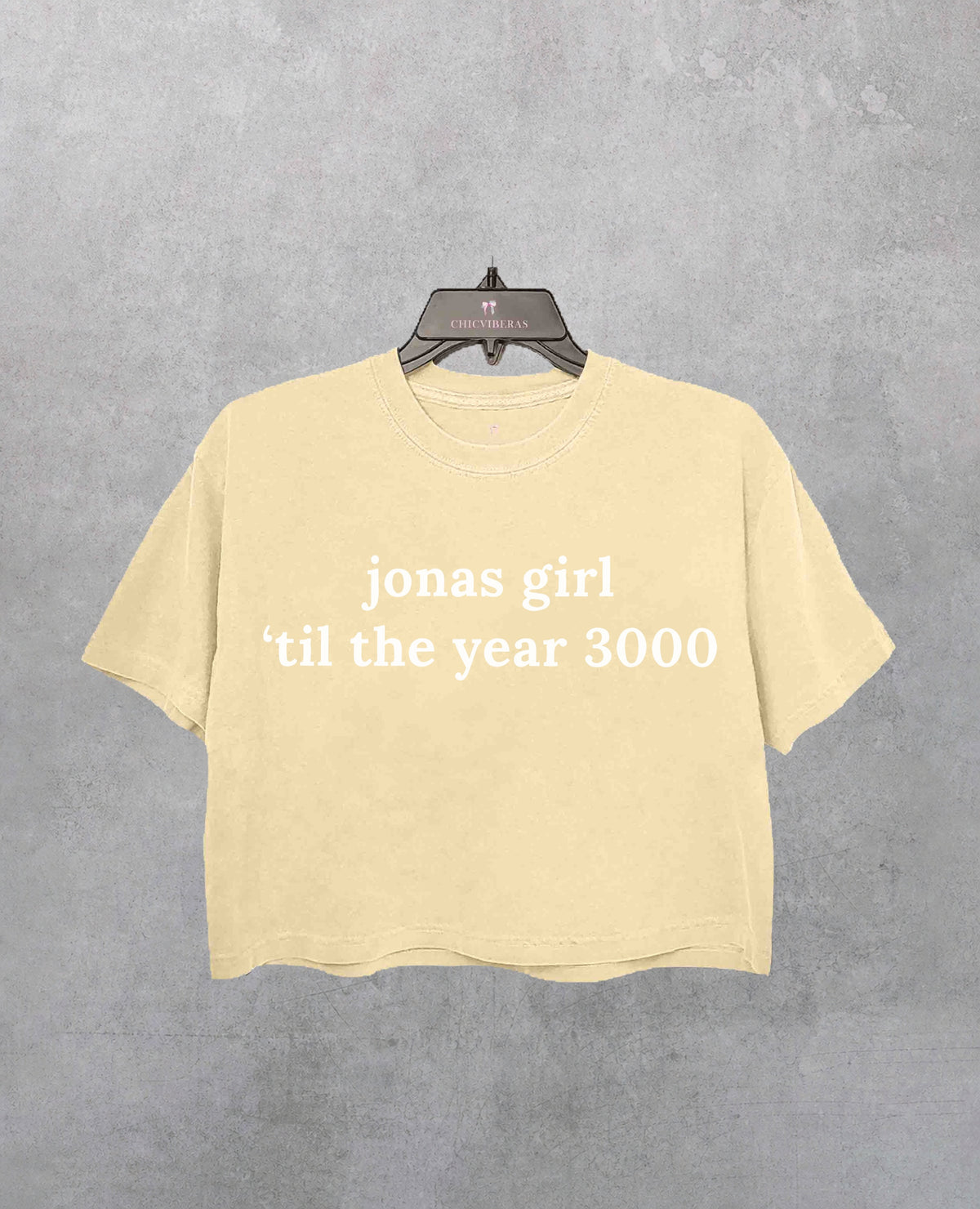 Jonas Girl Til Year 3000 Crop Shirt