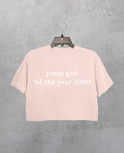 Jonas Girl Til Year 3000 Crop Shirt