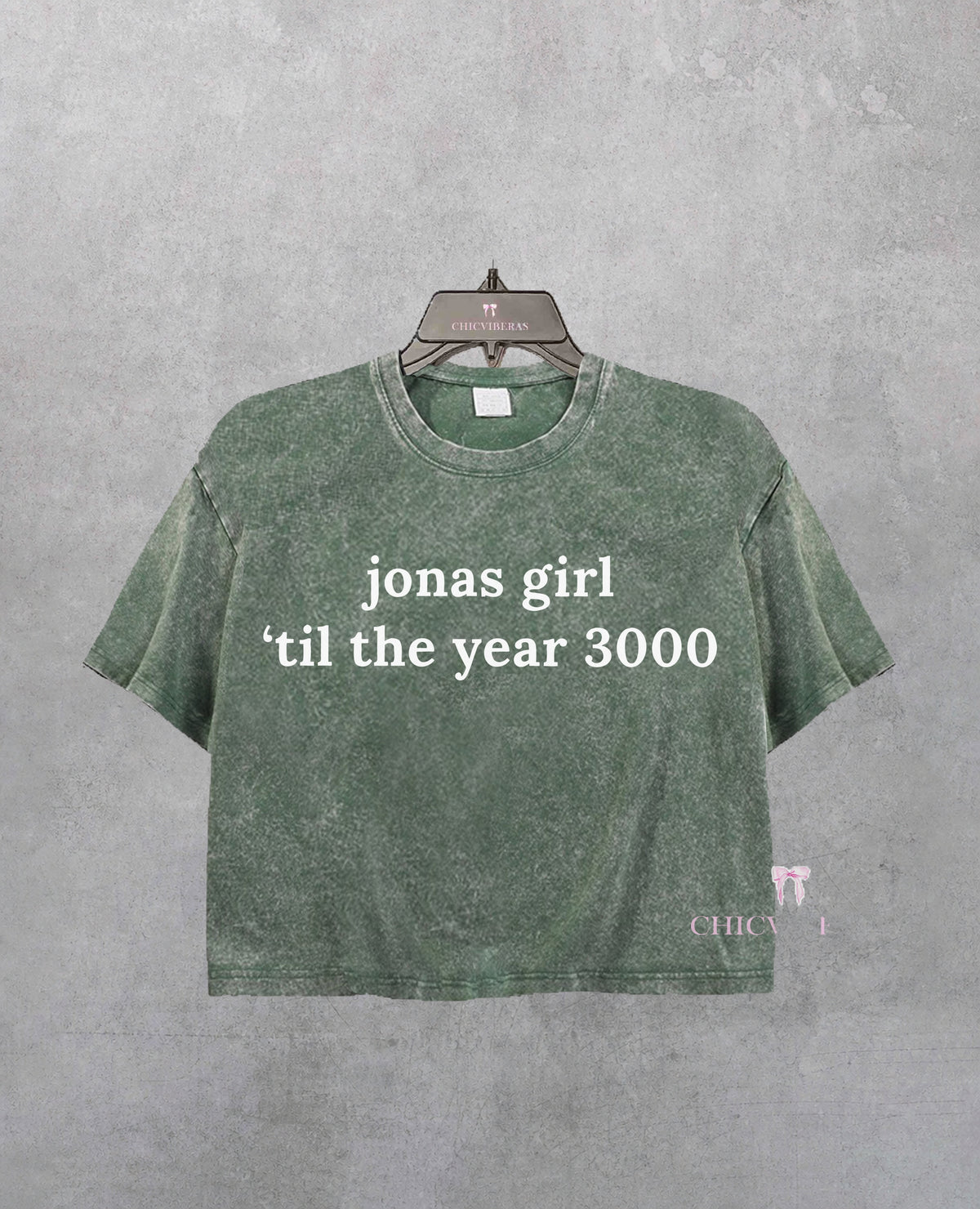 Jonas Girl Til Year 3000 Crop Shirt
