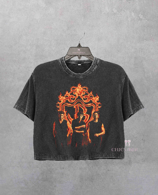 Jonas Brothers Burning Up Tour 2026 Crop Shirt