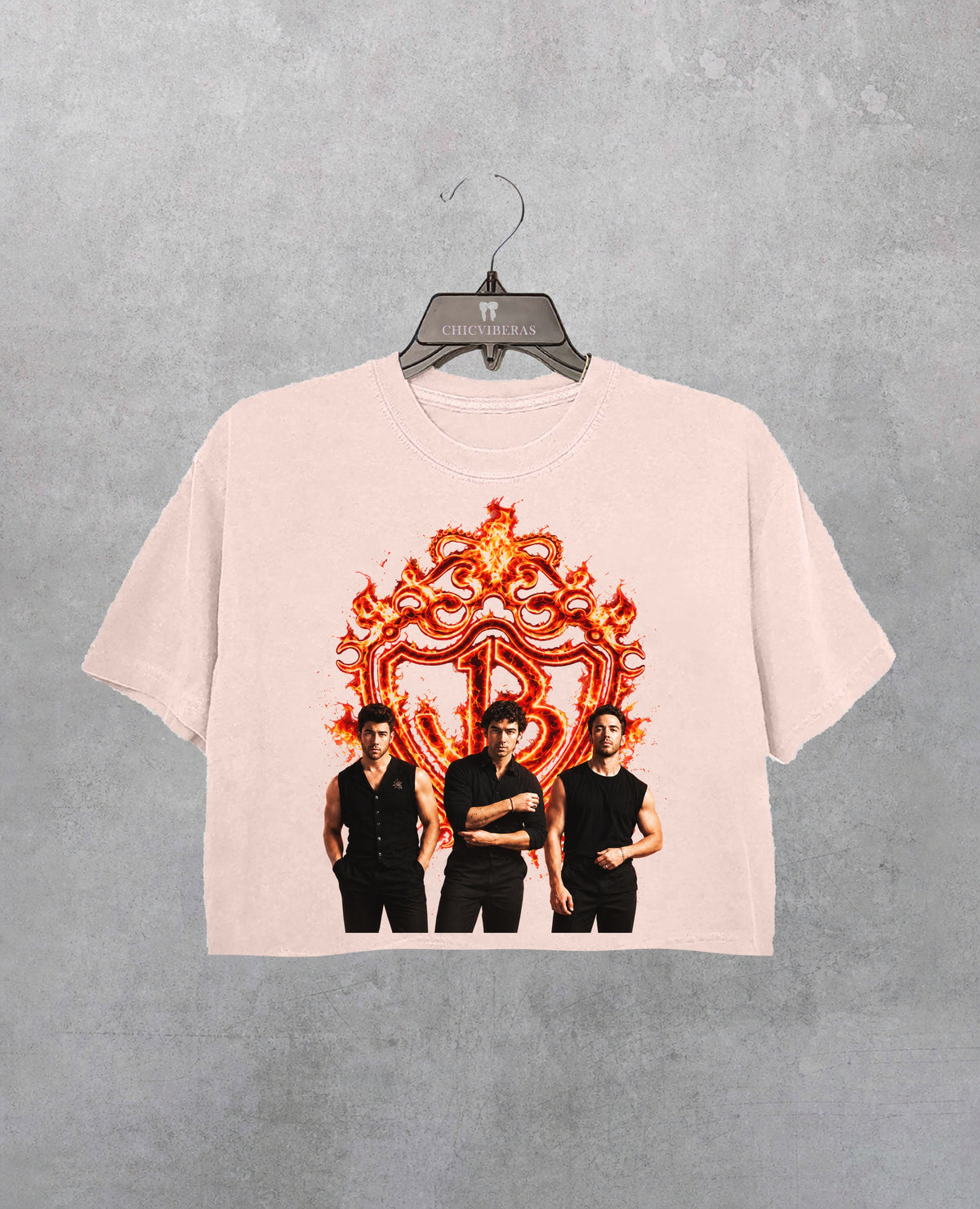 Jonas Brothers Burning Up Tour 2026 Crop Shirt