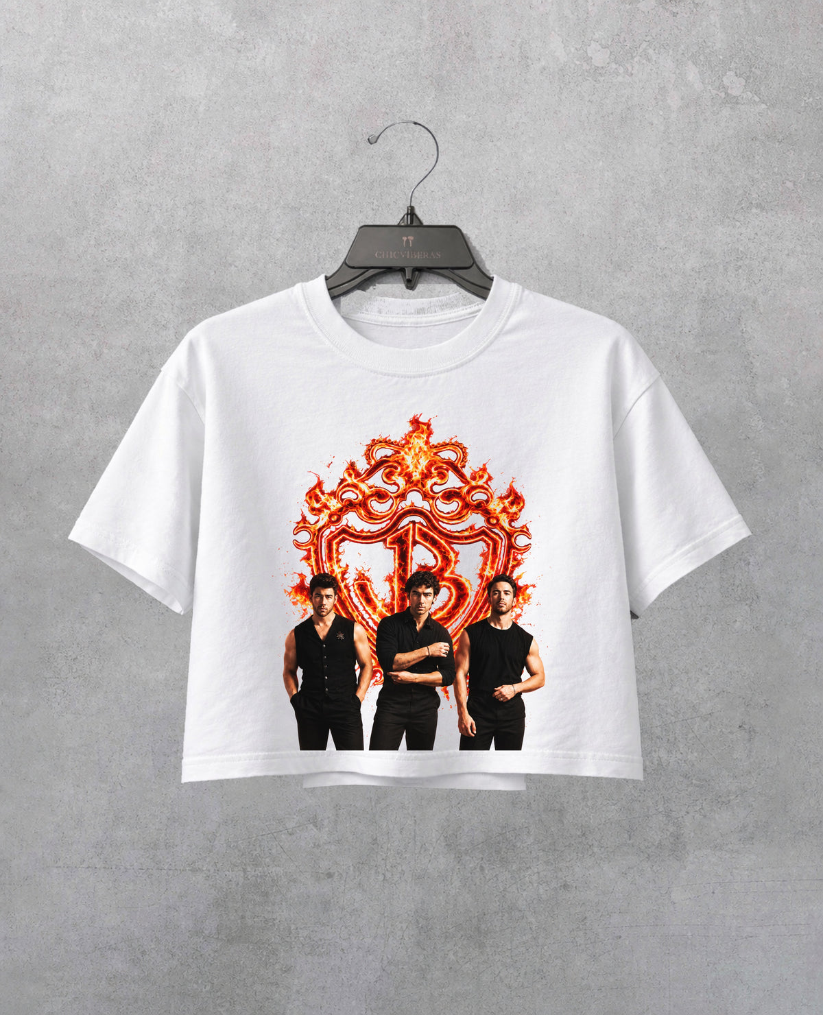 Jonas Brothers Burning Up Tour 2026 Crop Shirt