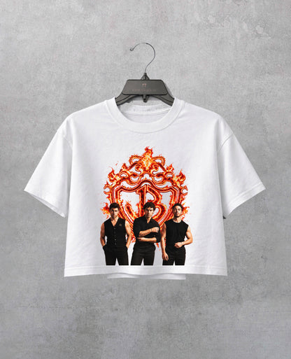 Jonas Brothers Burning Up Tour 2026 Crop Shirt