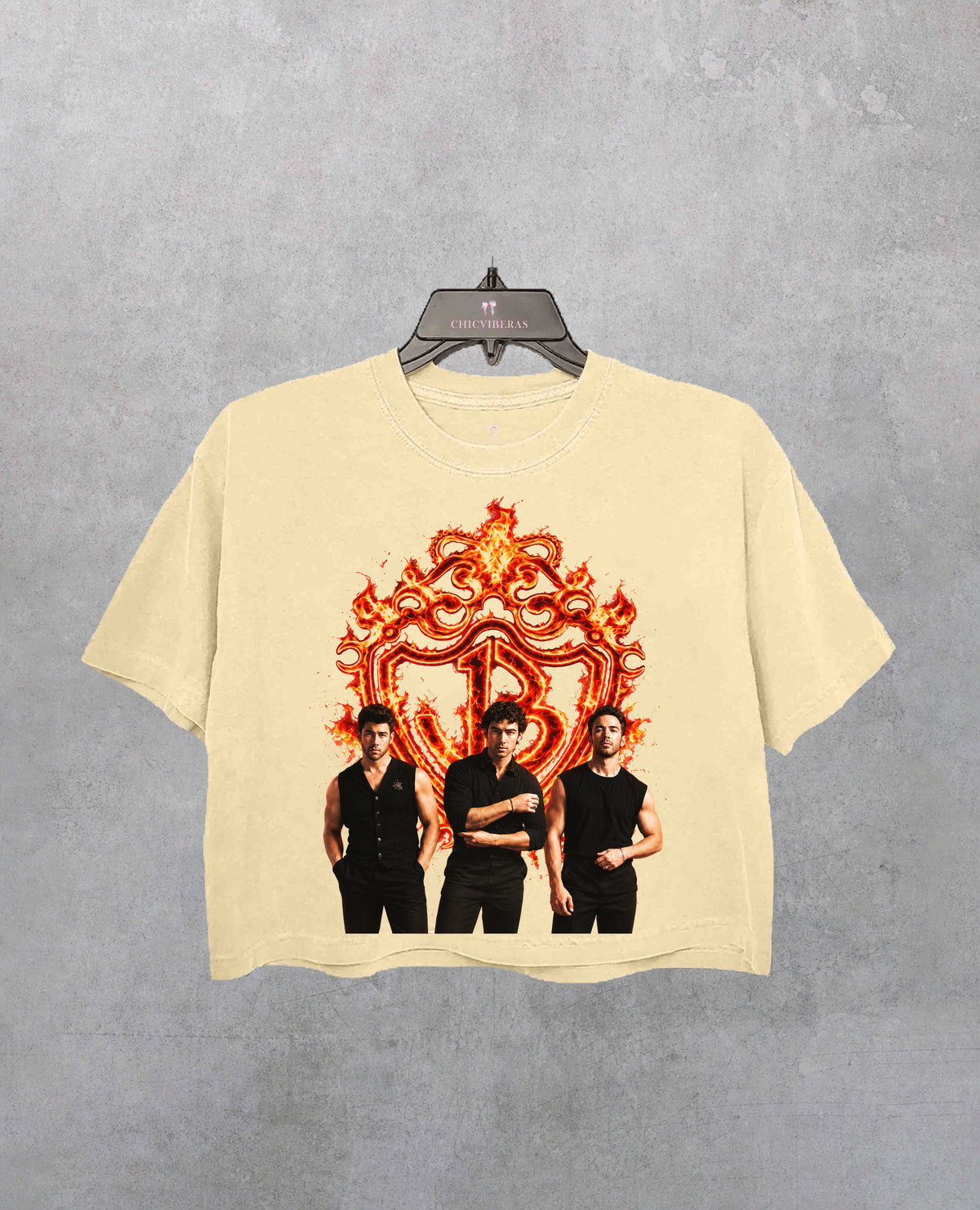 Jonas Brothers Burning Up Tour 2026 Crop Shirt