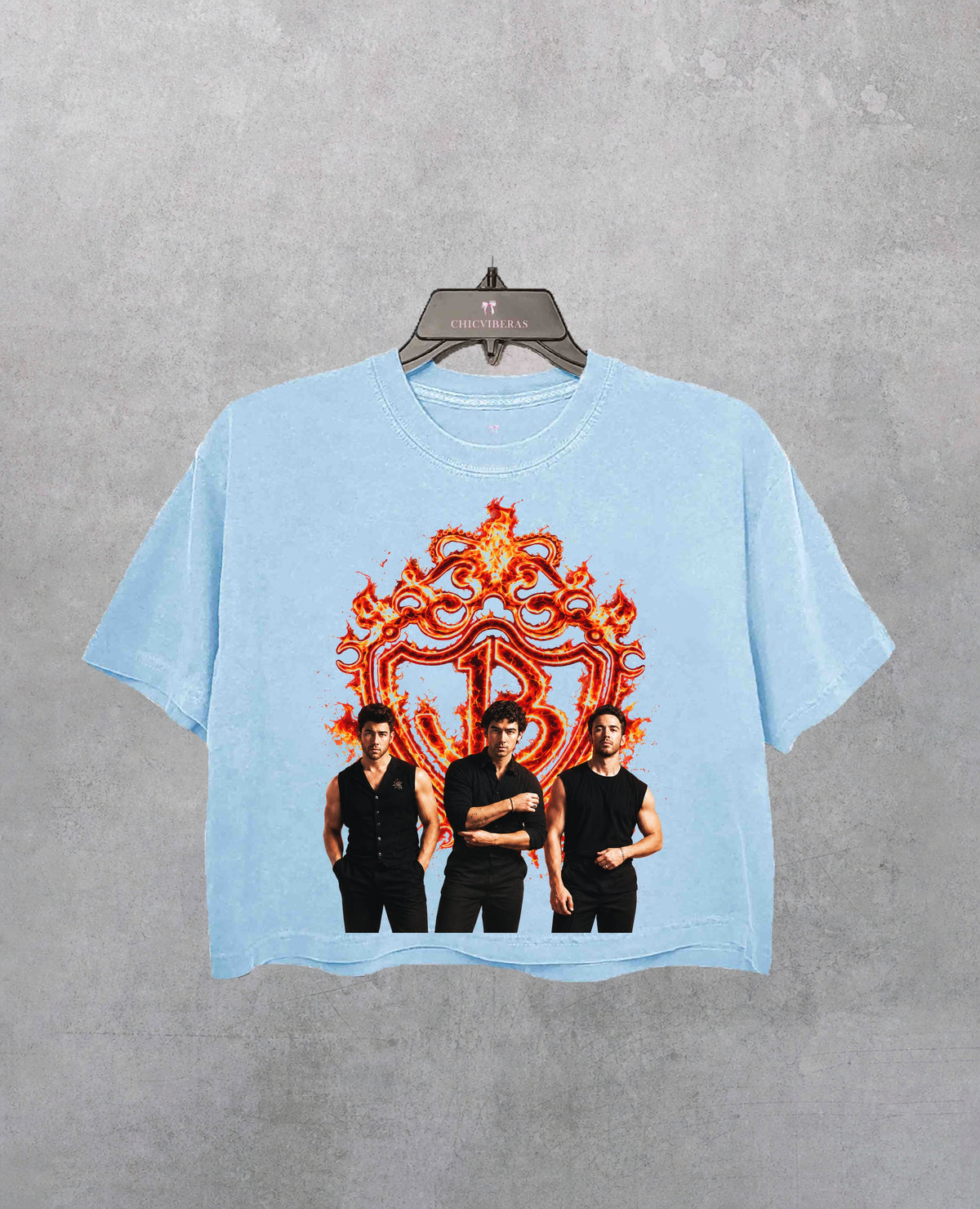 Jonas Brothers Burning Up Tour 2026 Crop Shirt