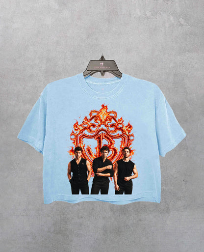 Jonas Brothers Burning Up Tour 2026 Crop Shirt