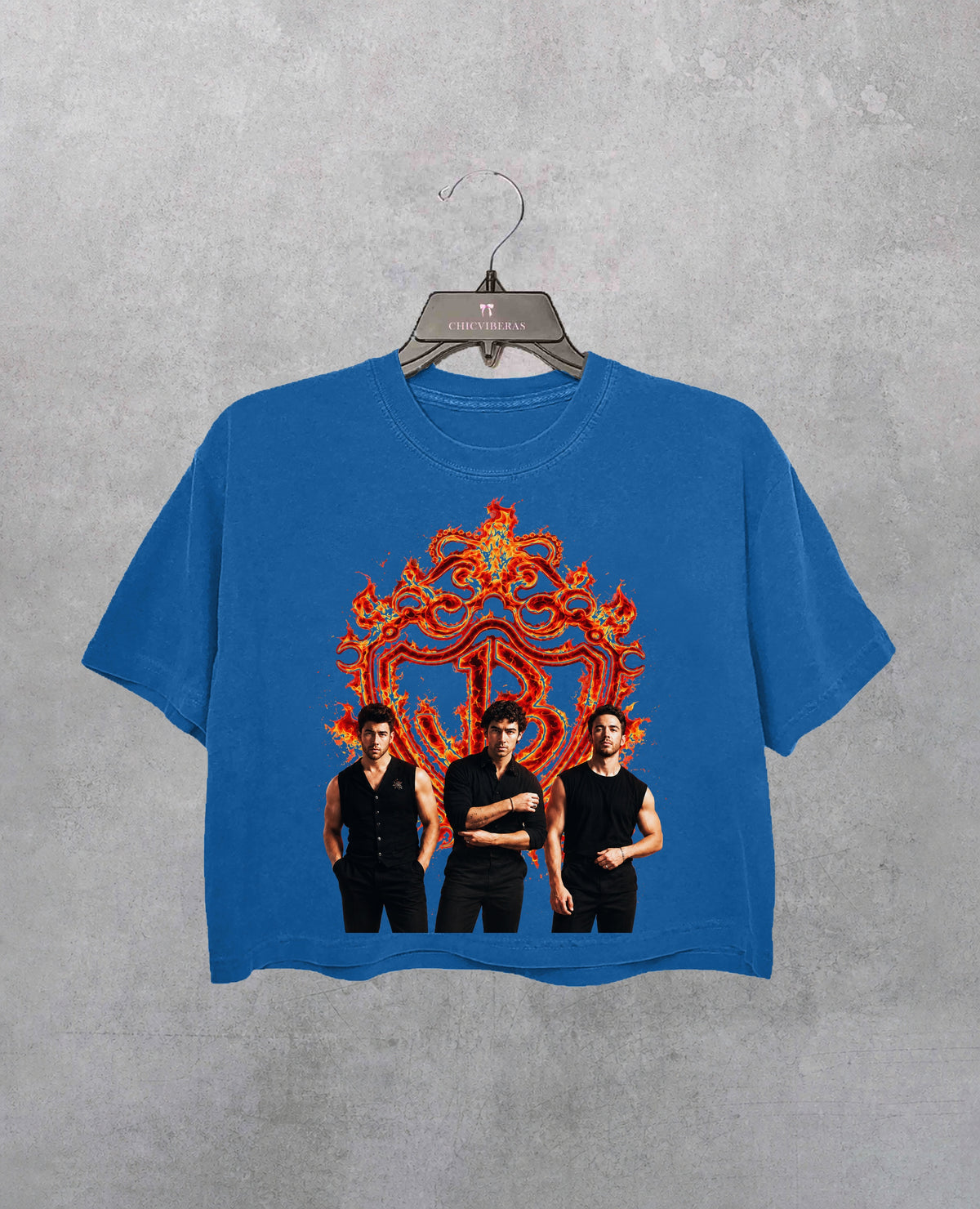 Jonas Brothers Burning Up Tour 2026 Crop Shirt