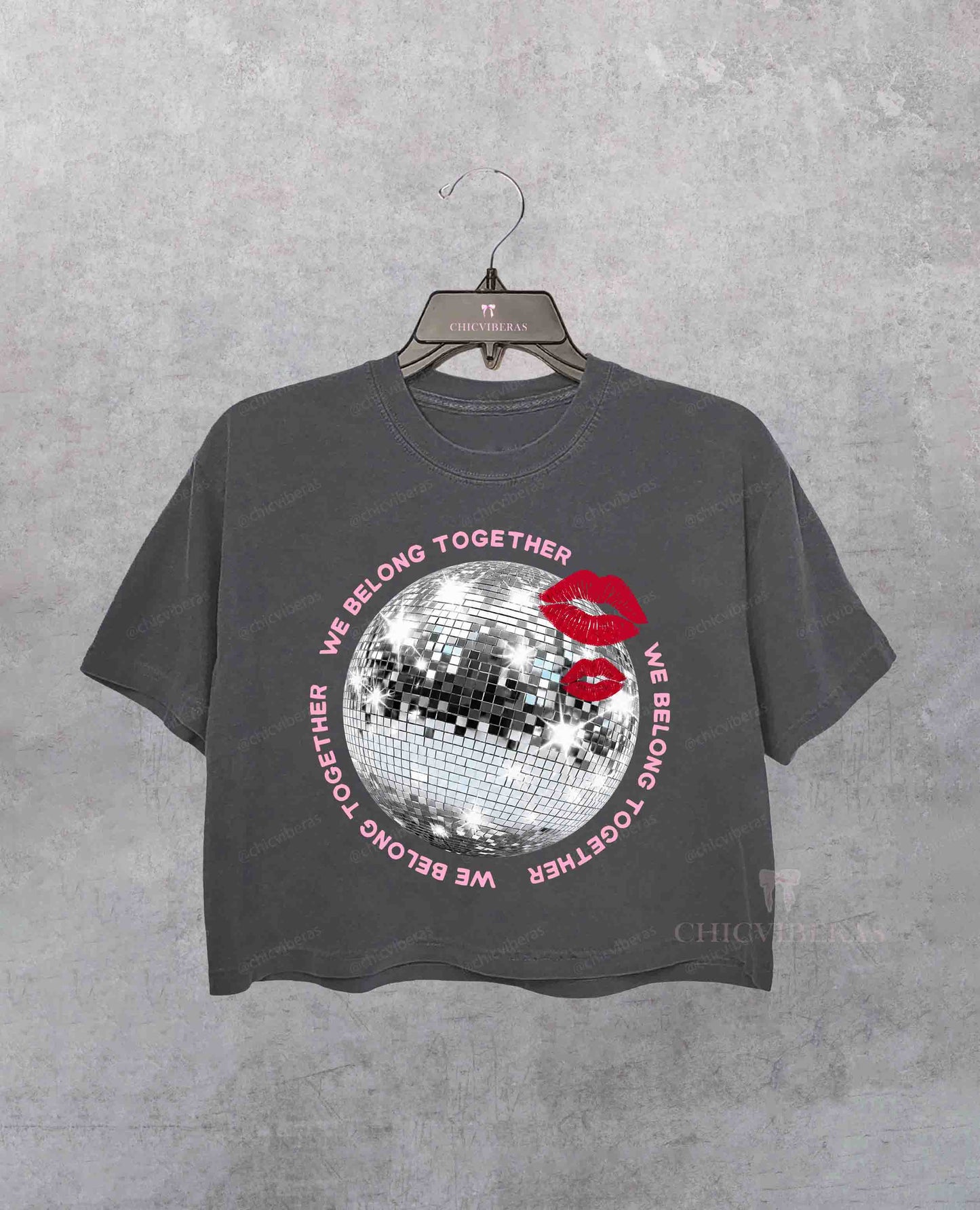 HS Inspired We Belong Together Crop Shirt