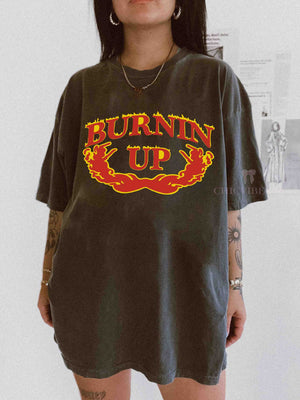 Burnin Up Jonas Brothers Crop Shirt