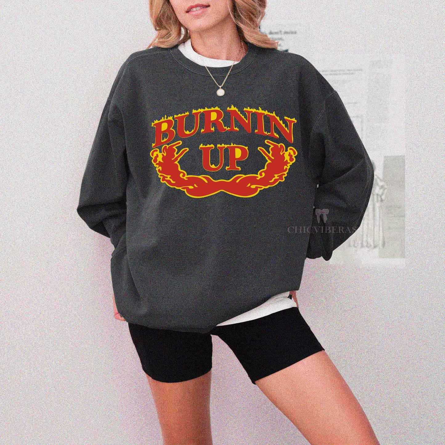 Burnin Up Jonas Brothers Crewneck