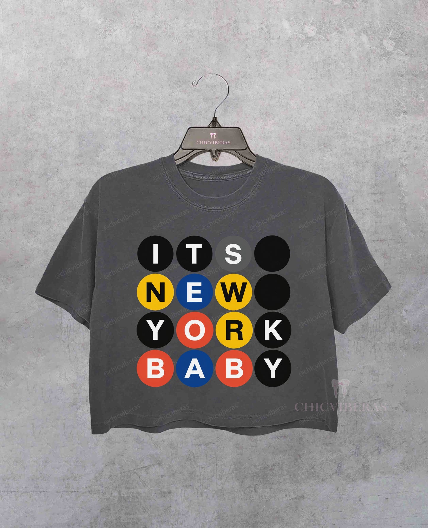 NY Baby Retro Kissco Harry Styles Crop Shirt
