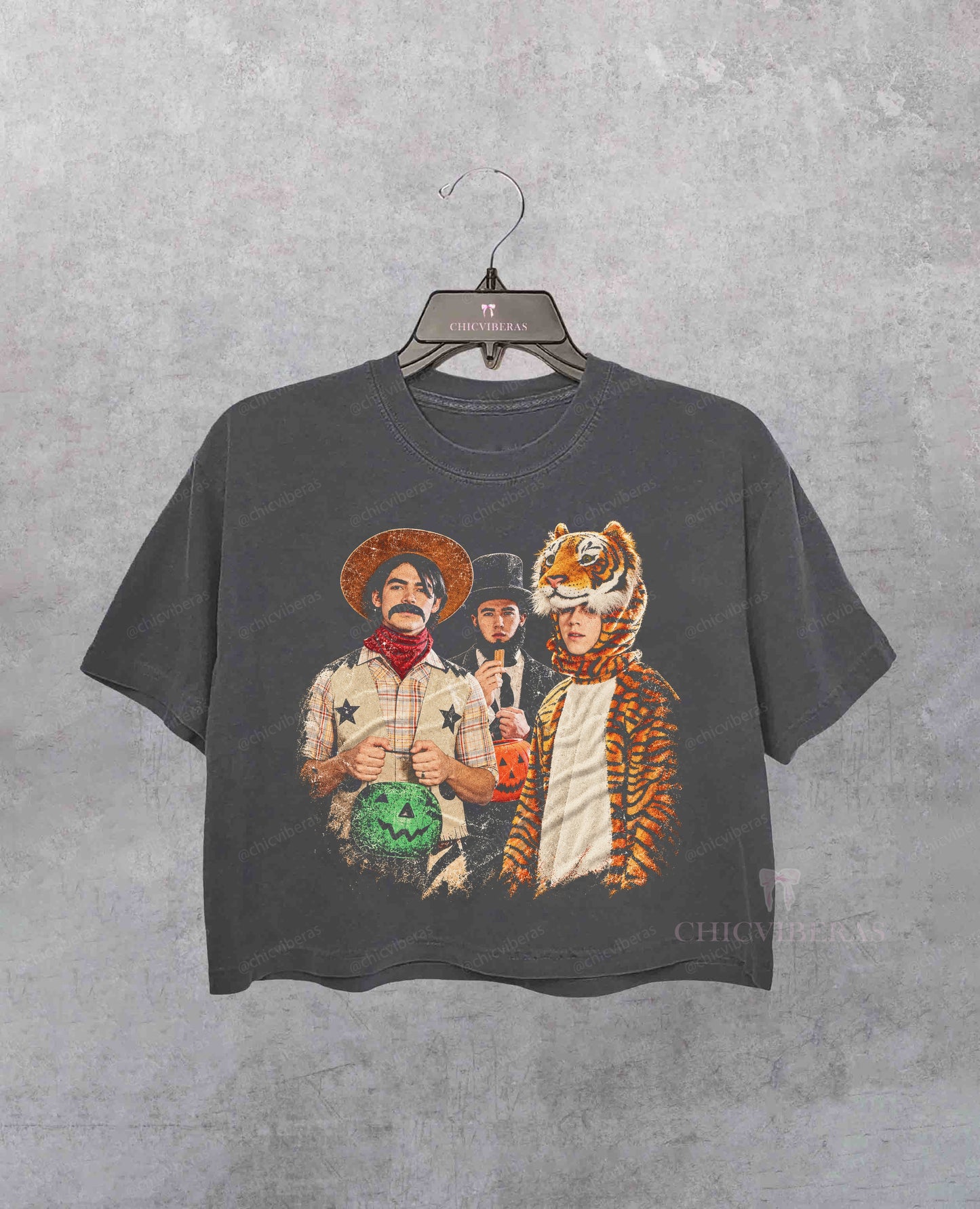 Jonas Brothers Halloween Costume Crop Shirt