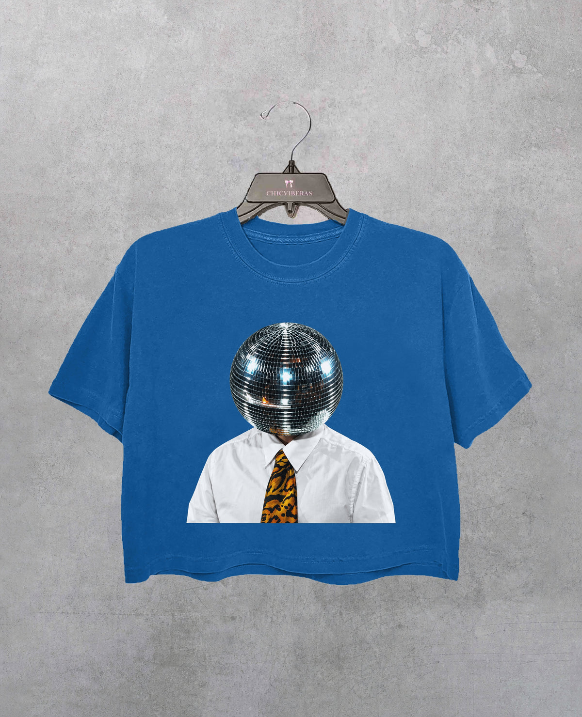 Disco Ball Head HS Together Together Tour Crop Shirt