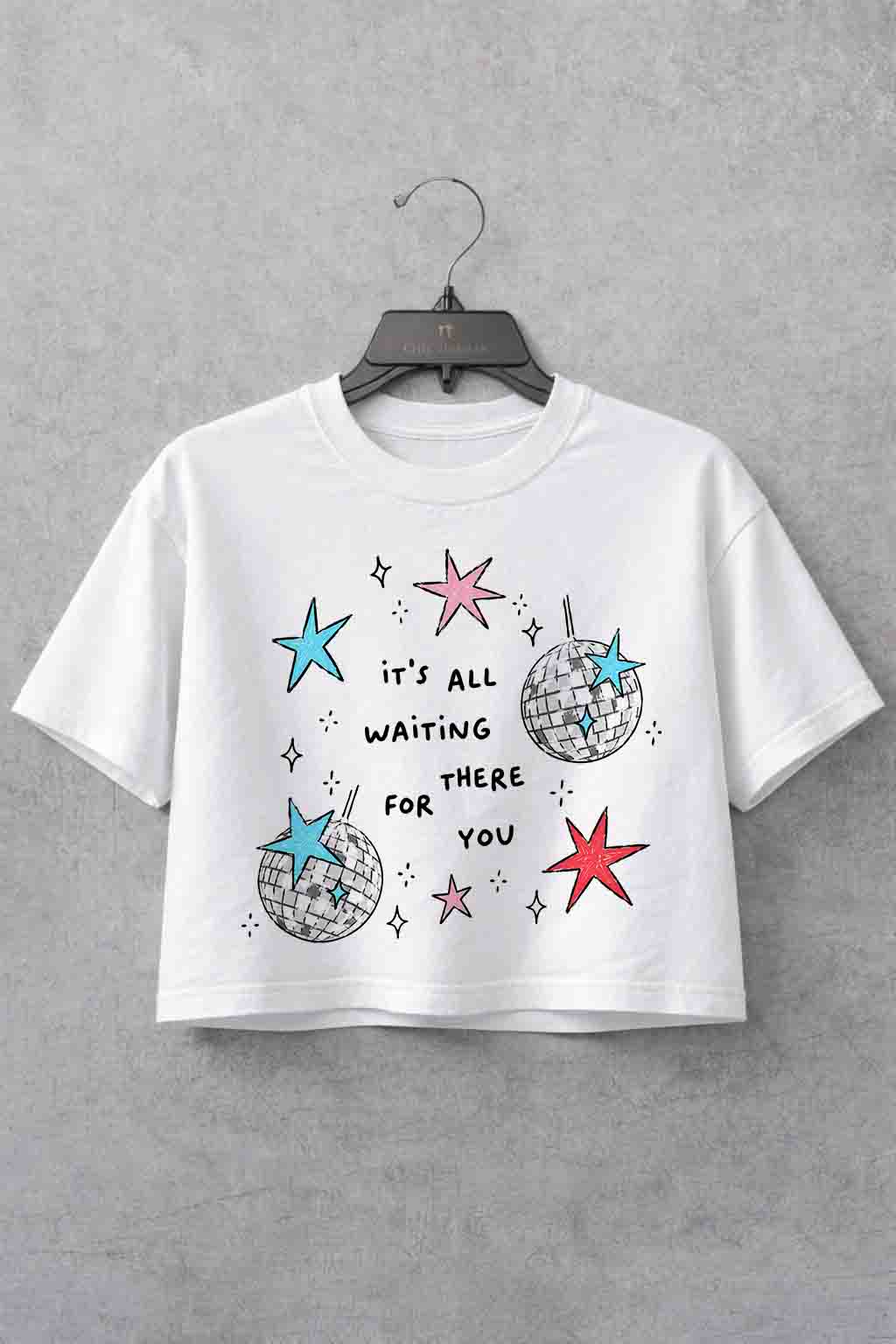 It's All Waiting There For You Disco Occasionally HS Crop Shirt