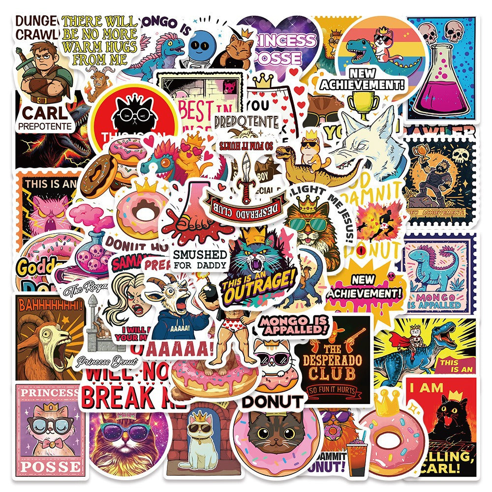 50 Pcs Dungeon Crawler Carl Sticker