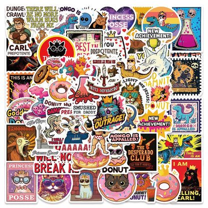 50 Pcs Dungeon Crawler Carl Sticker