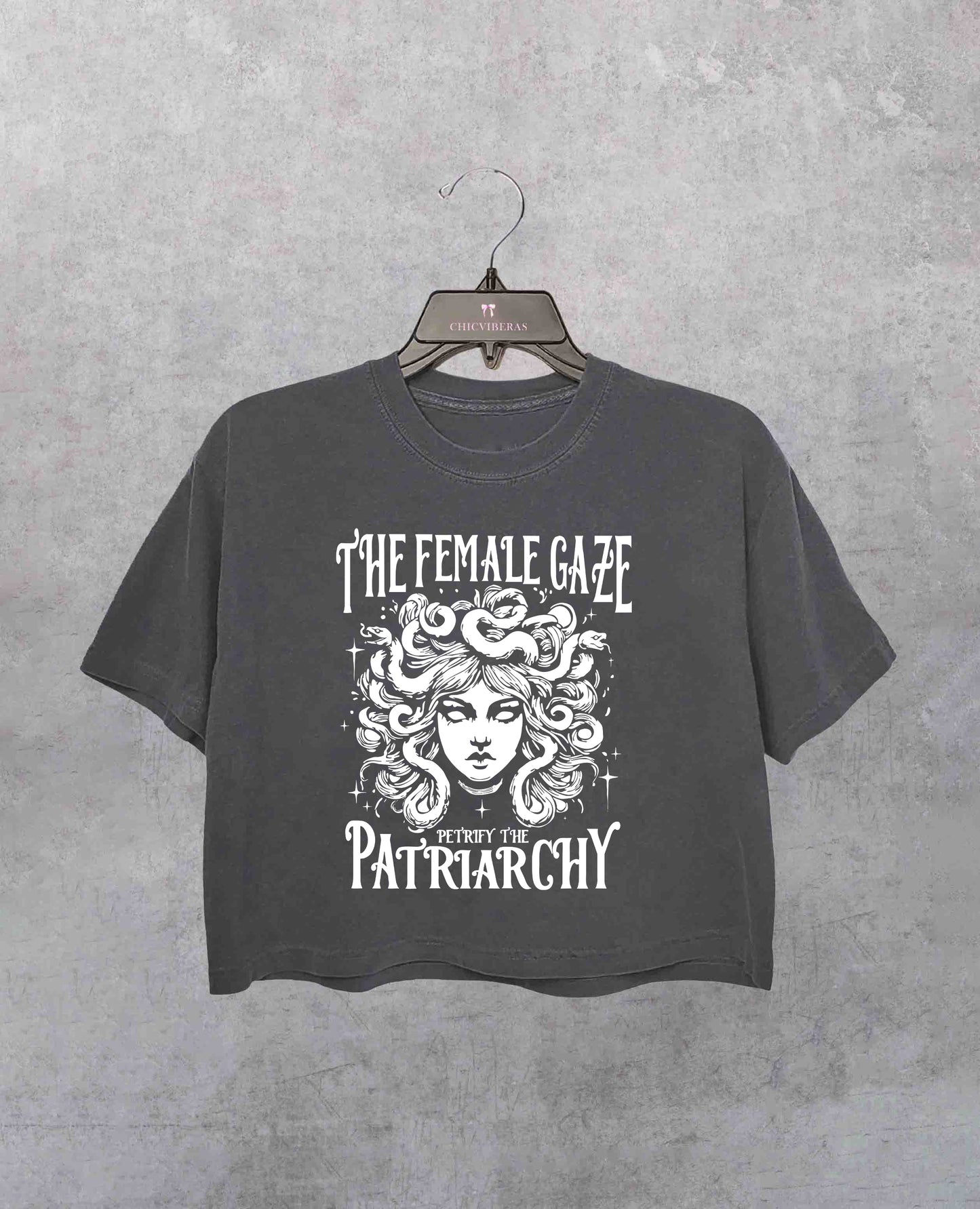 Petrify Patriarchy Crop Shirt