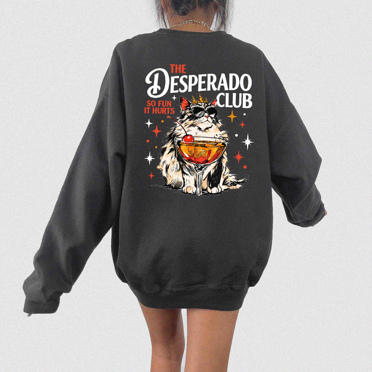 Retro Princess Donut The Desperado Club Crewneck
