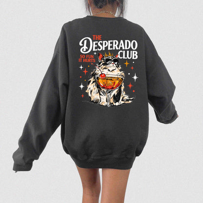 Retro Princess Donut The Desperado Club Crewneck