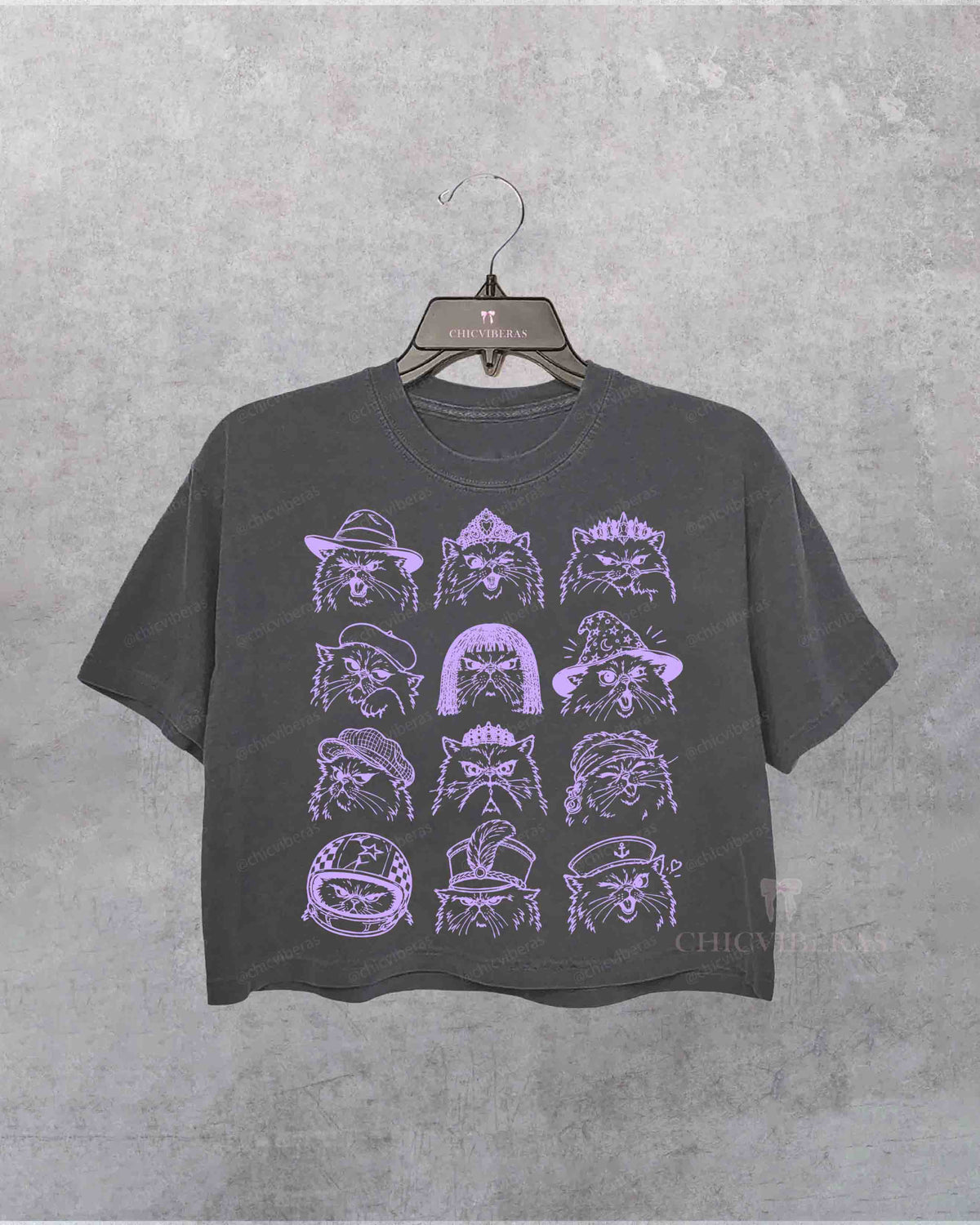 Retro Princess Donut's Copy DCC Crawler Fandom Crop Shirt