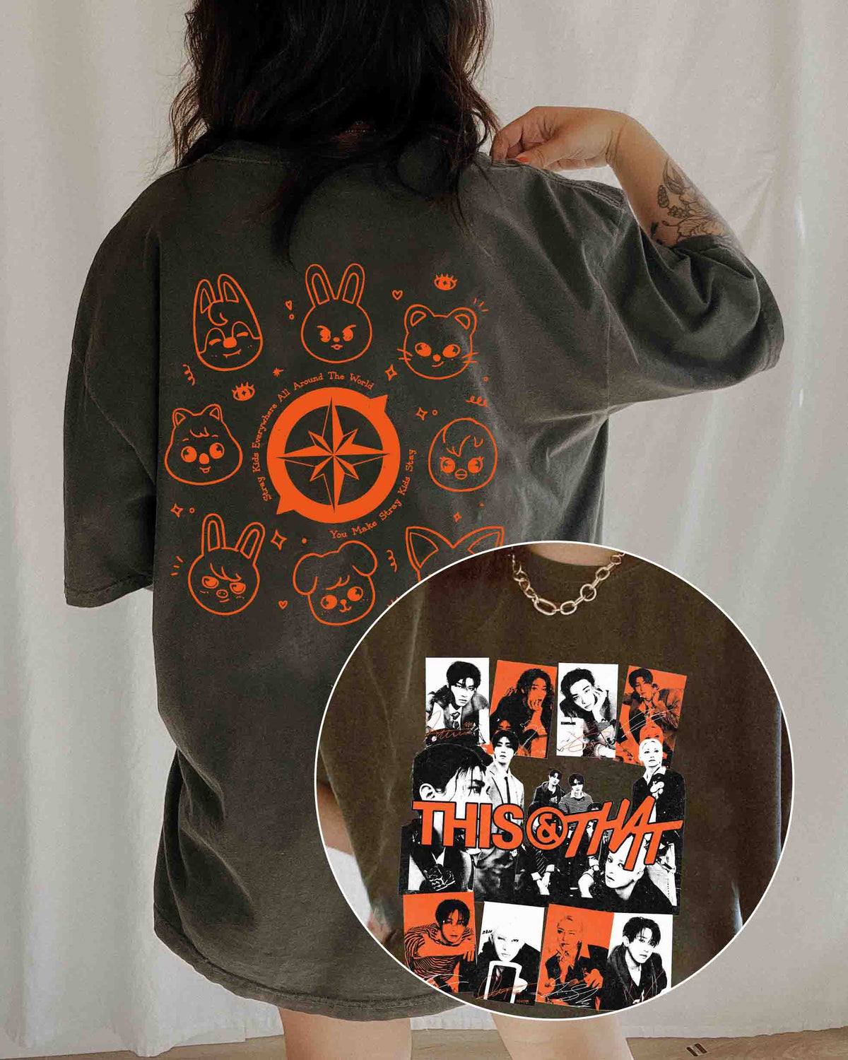 Stray Kids This & That Skzoo Retro Tee
