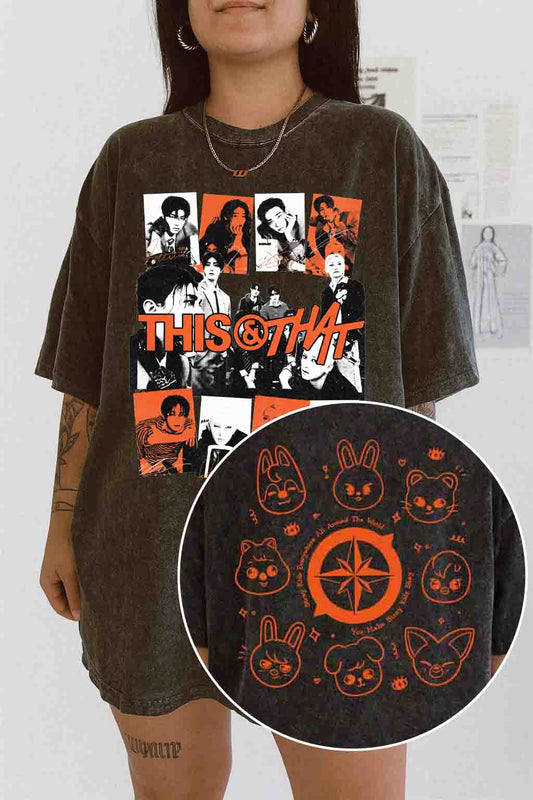 Stray Kids This & That Skzoo Retro Tee