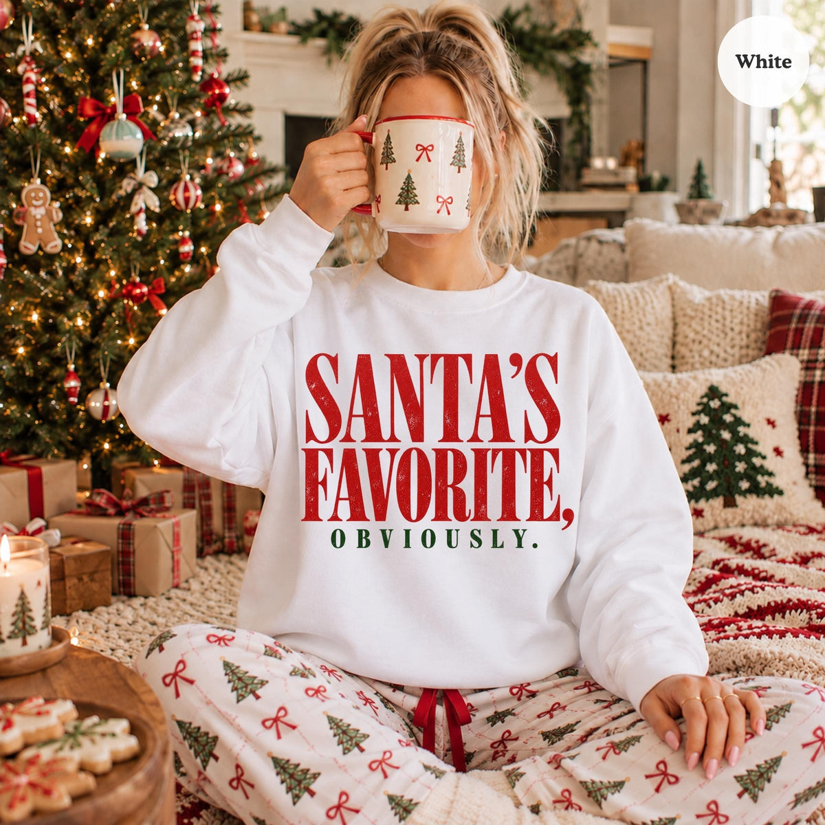 Santa's Favorite Obviously Crewneck