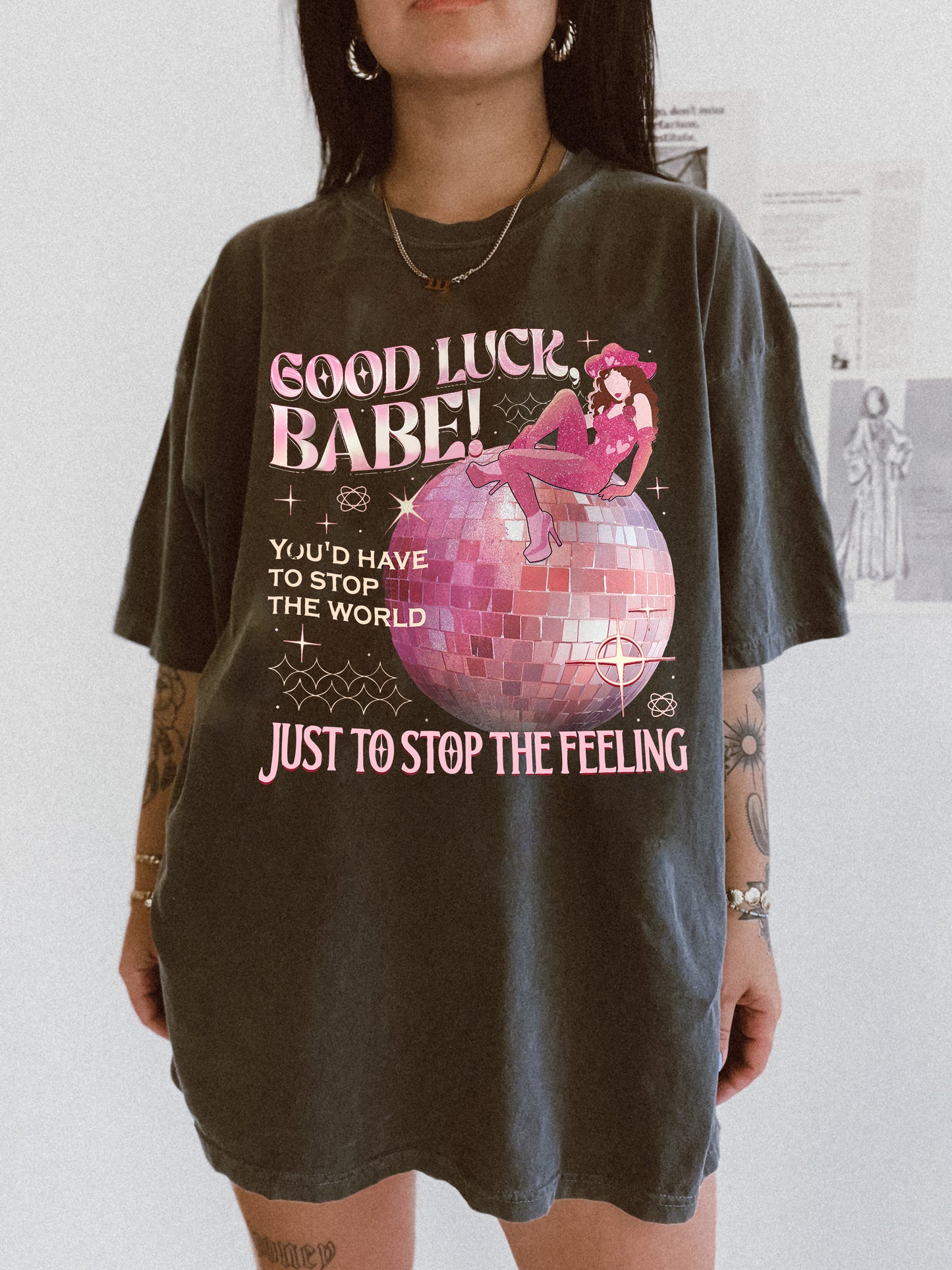 Chappell Good Luck Babe Crop Shirt