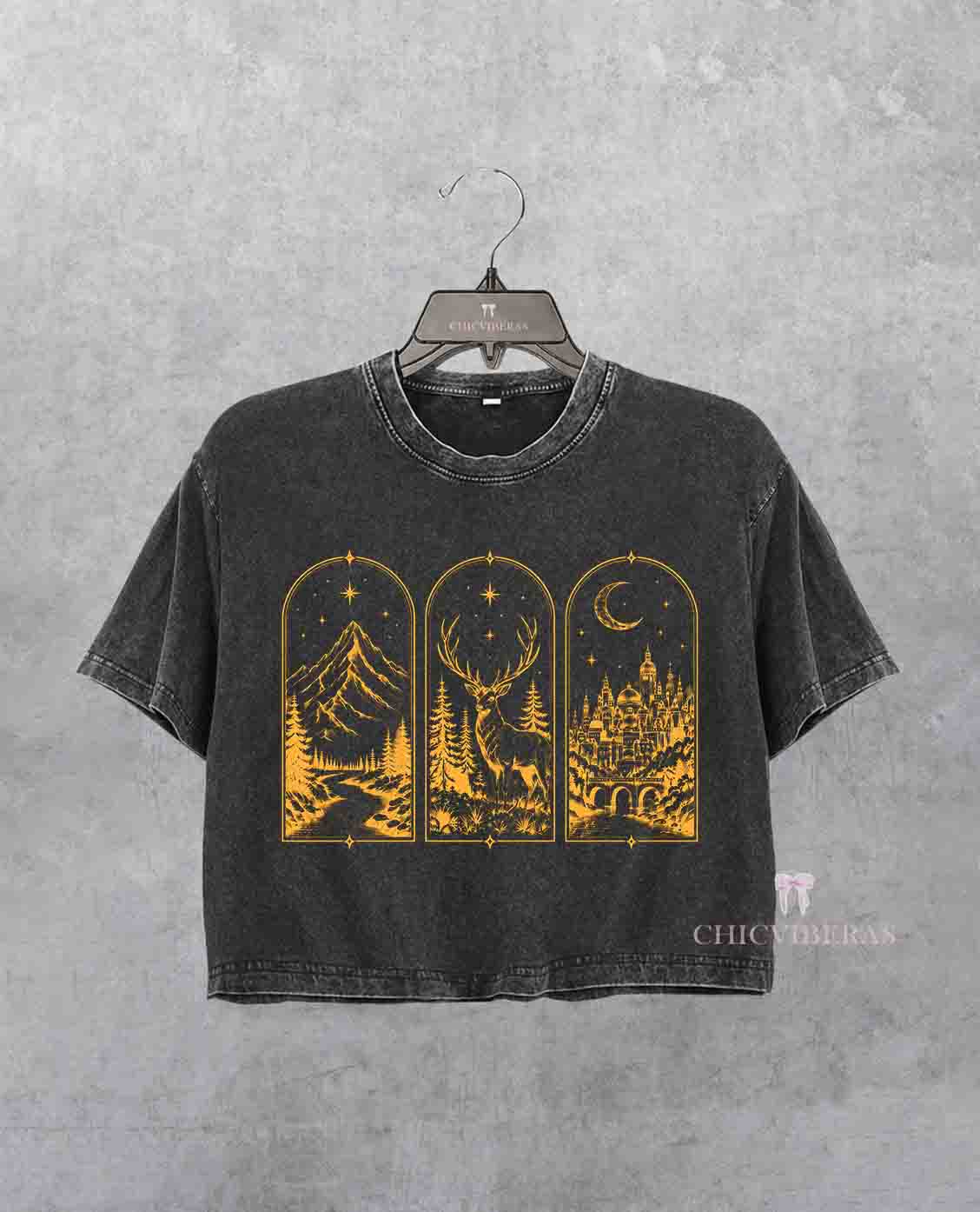ACOTAR SJM Books Crop Shirt
