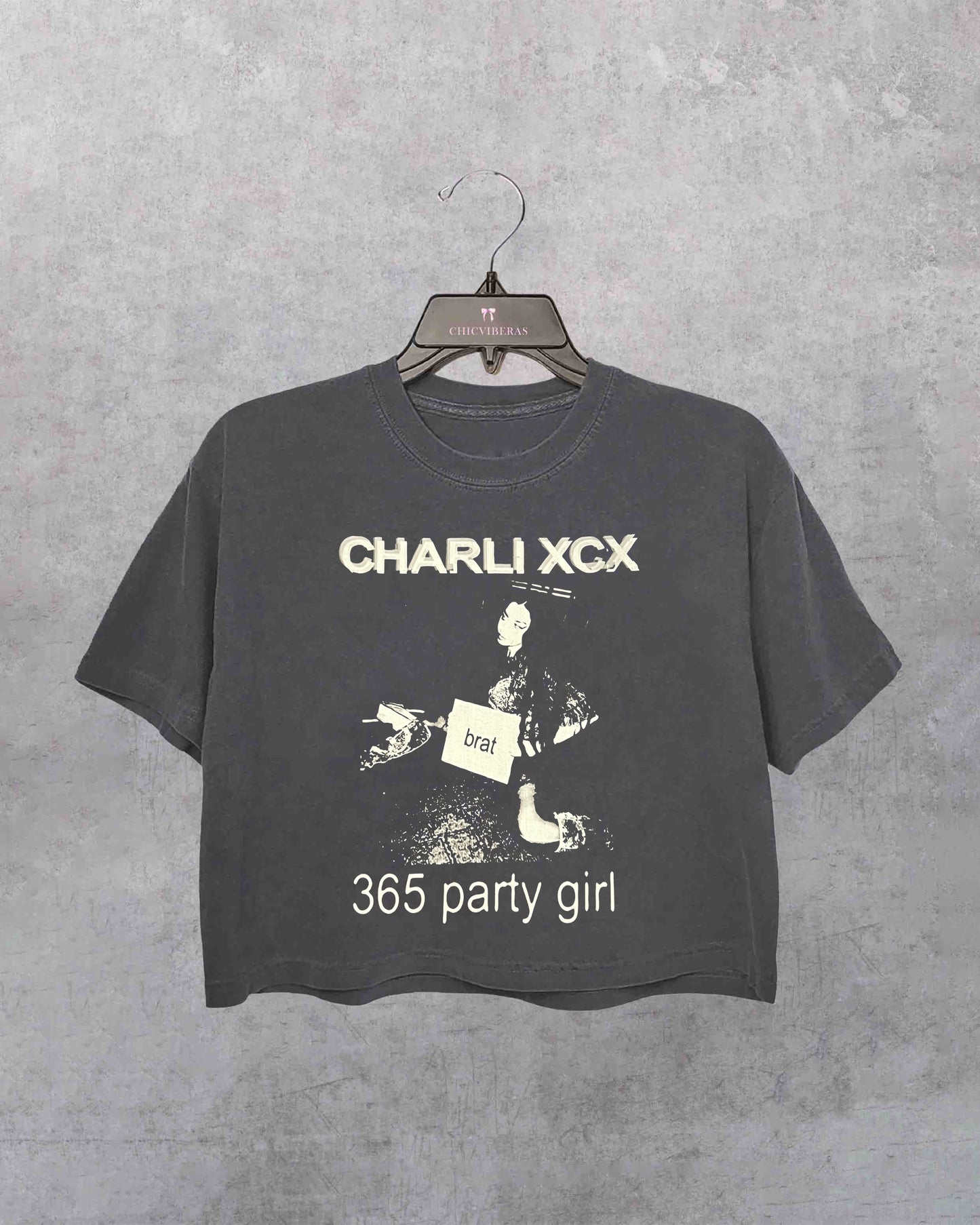 Charli XCX 365 Party Girl Crop Shirt