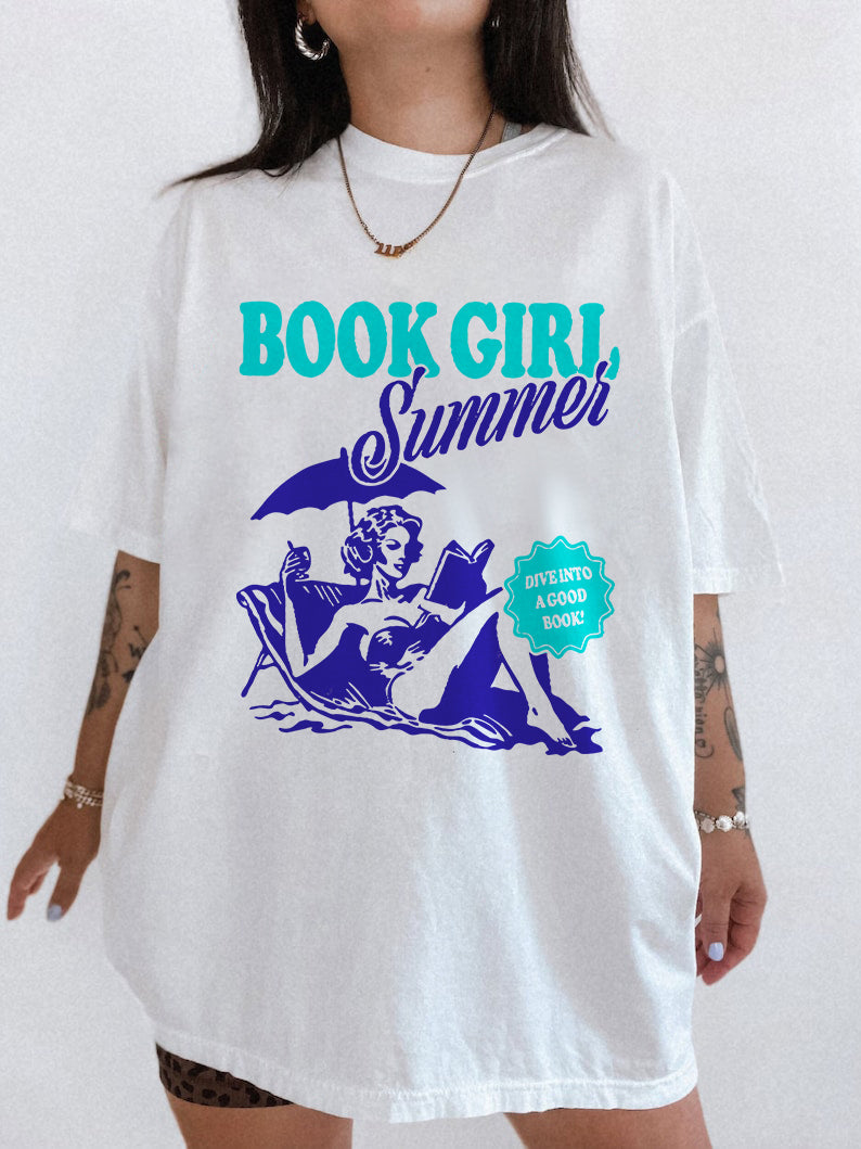 Book Girl Summer Tee