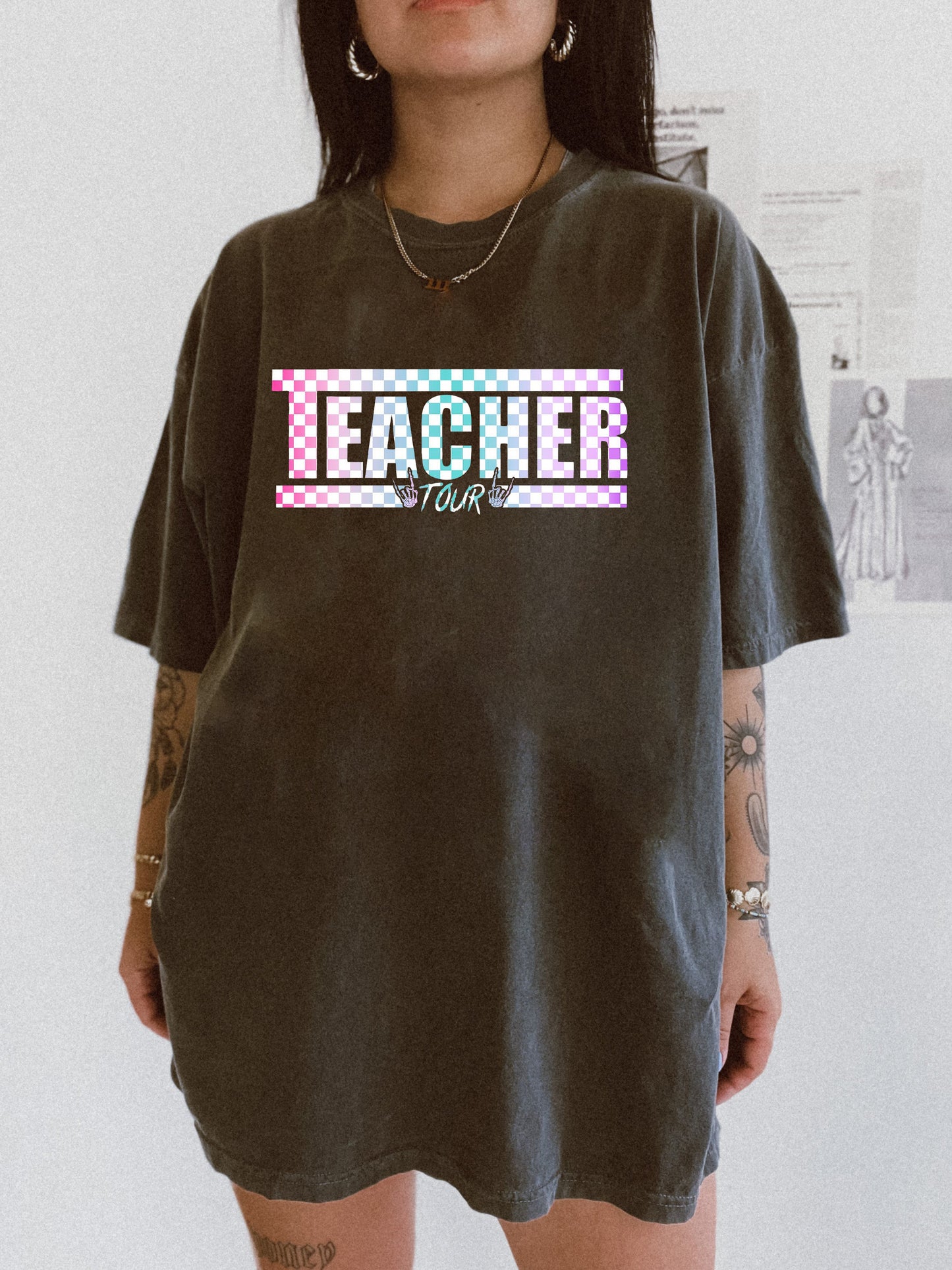 Retro Teacher Tour Tee