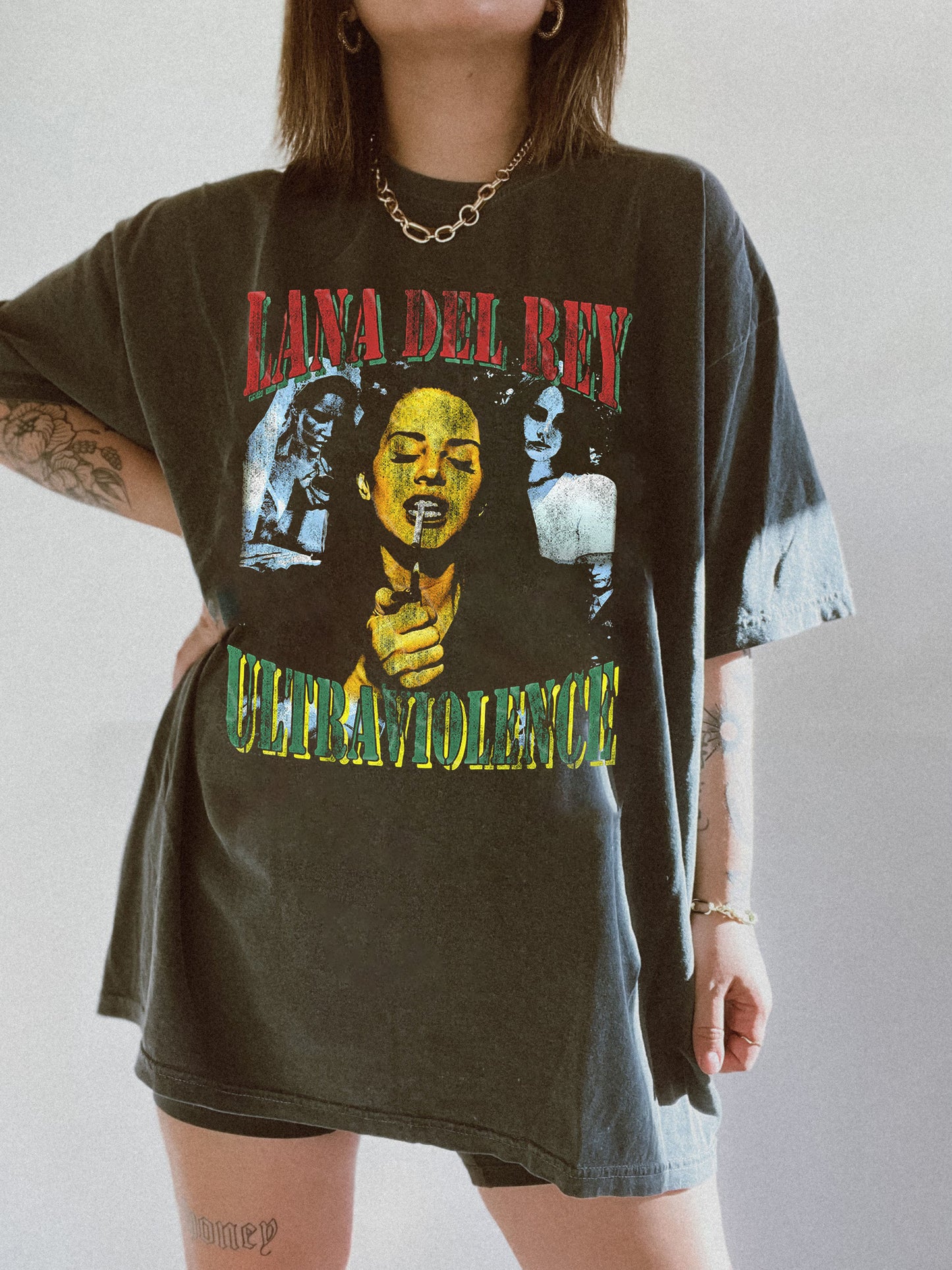 Lana Del Rey 90s Inspired Vintage Tee