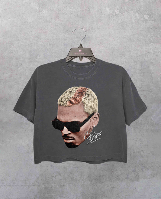 Chris Brown 11:11 Tour 2024 Crop Shirt