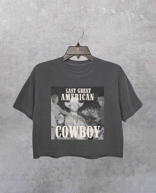 Last Great American Cowboy Noah Legros Crop Shirt