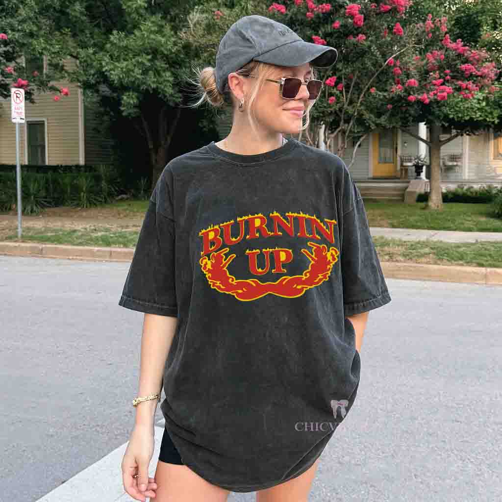 Burnin Up Jonas Brothers Crop Shirt