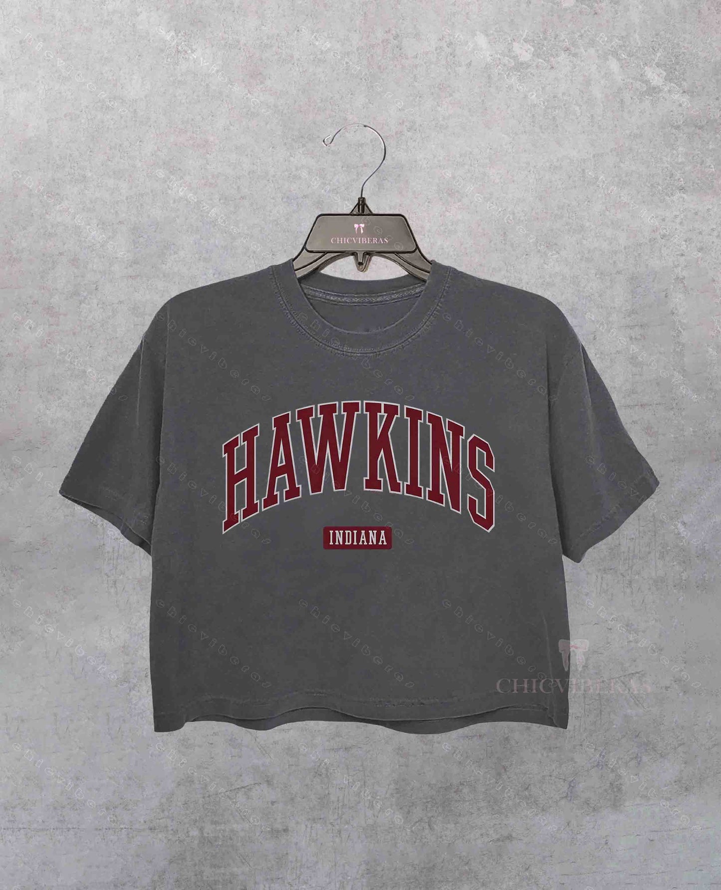 Hawkins Indiana Crop Shirt