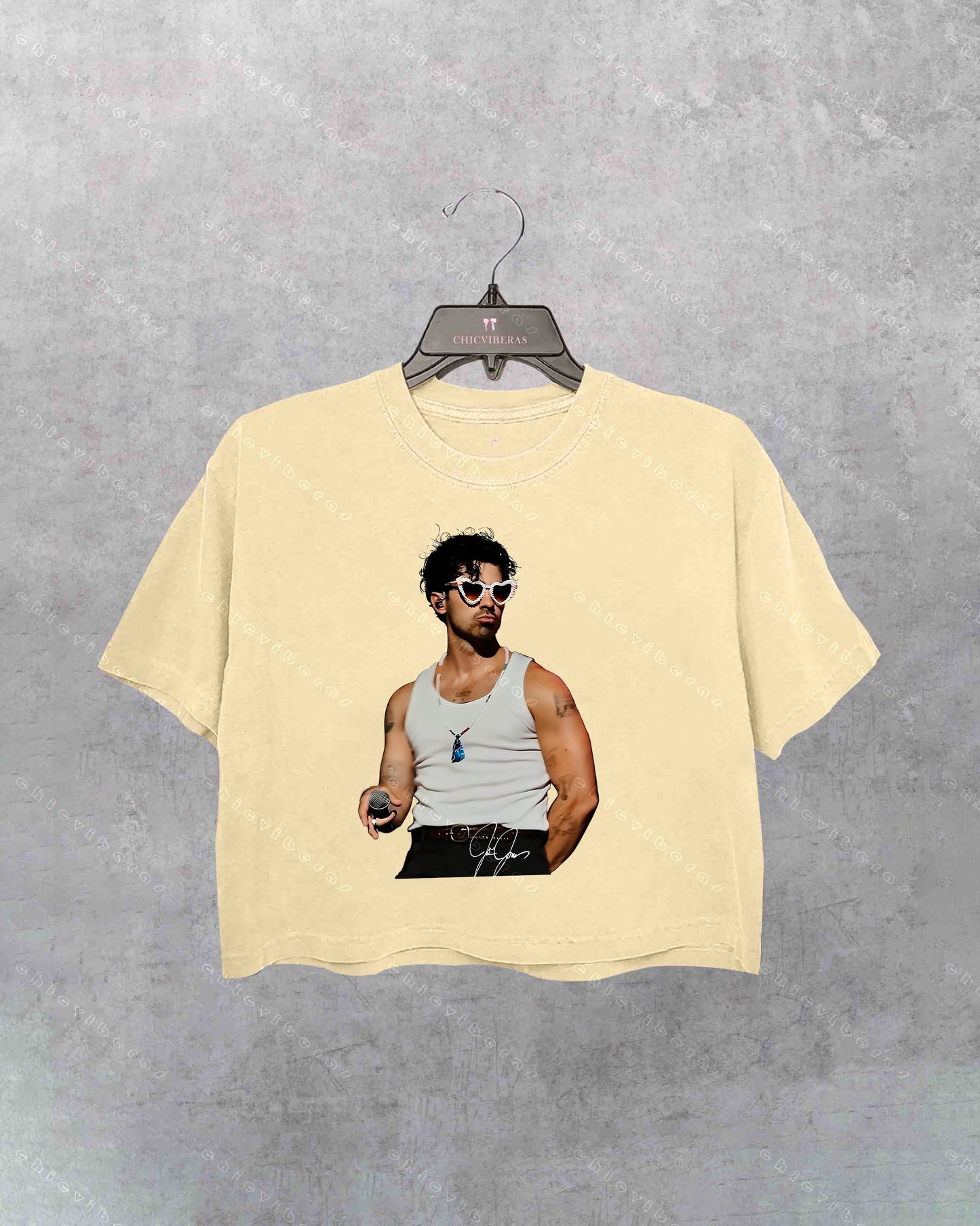 20th Anniversary Of Jonas Crop Shirt