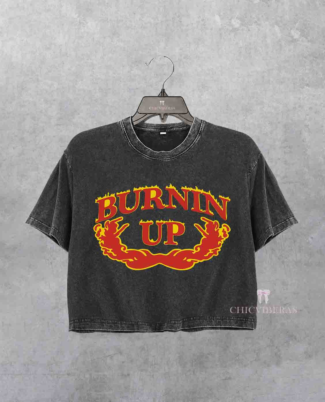 Burnin Up Jonas Brothers Crop Shirt