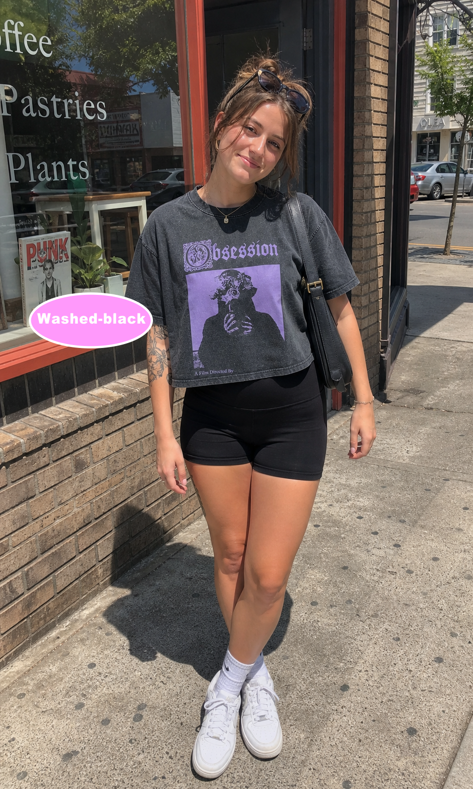Obsession Movie 2026  Curry Barker Gothic Horror Crop Shirt