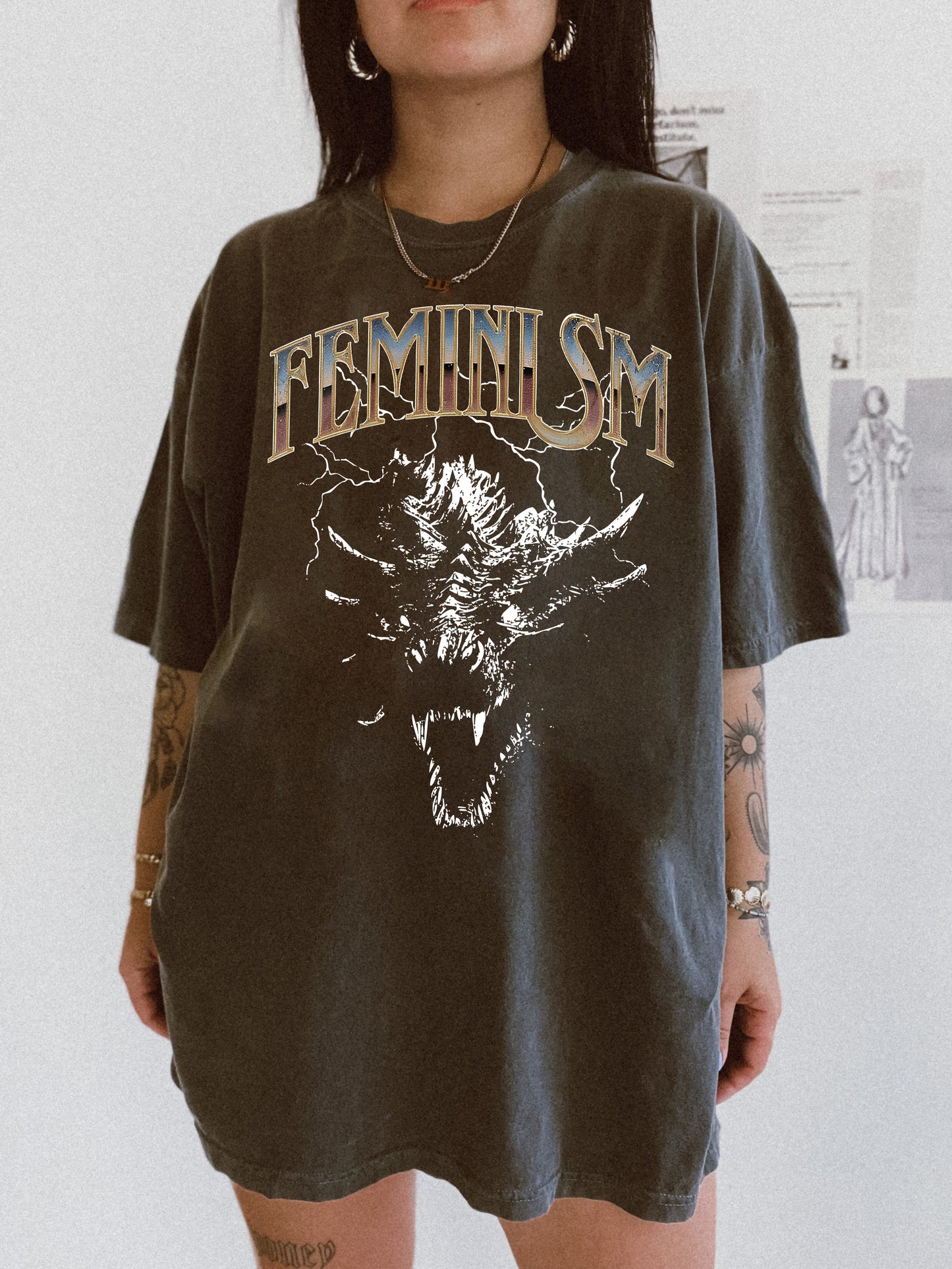 Feminist Halloween Crop Shirt / Tee