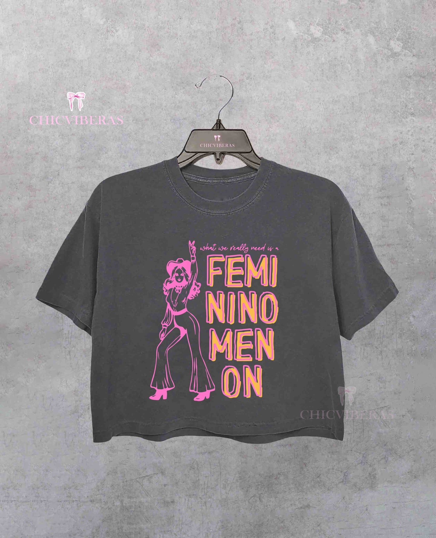 Chappell Roan FEMININOMENON Crop Shirt / Tee